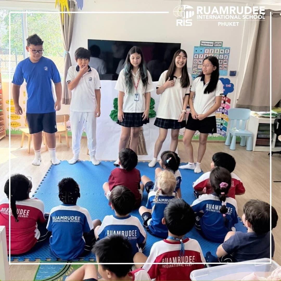From Stories to Smiles: “Phee Lao Nong Fang” – Stories Shared Across Grades