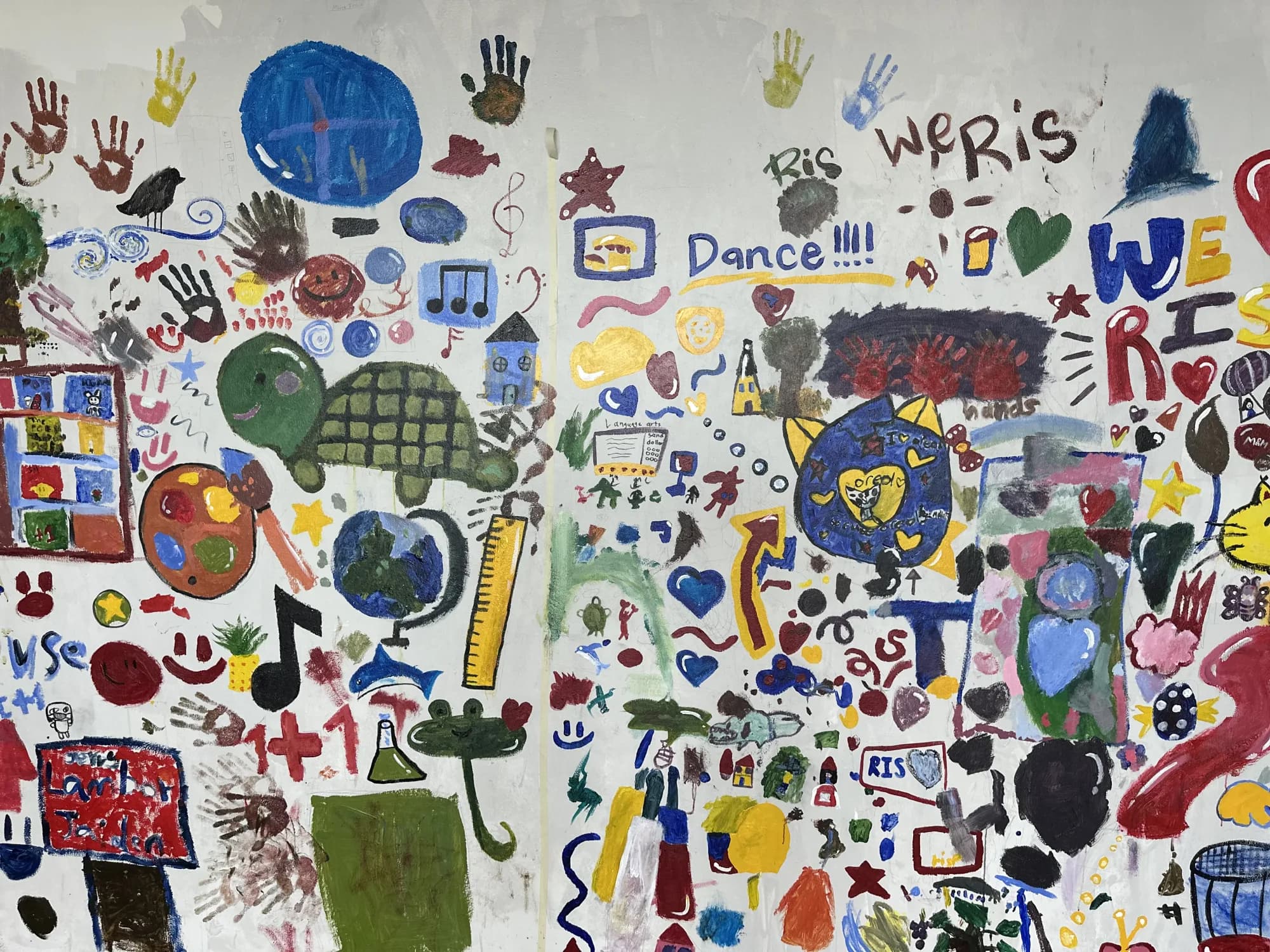 Student art mural