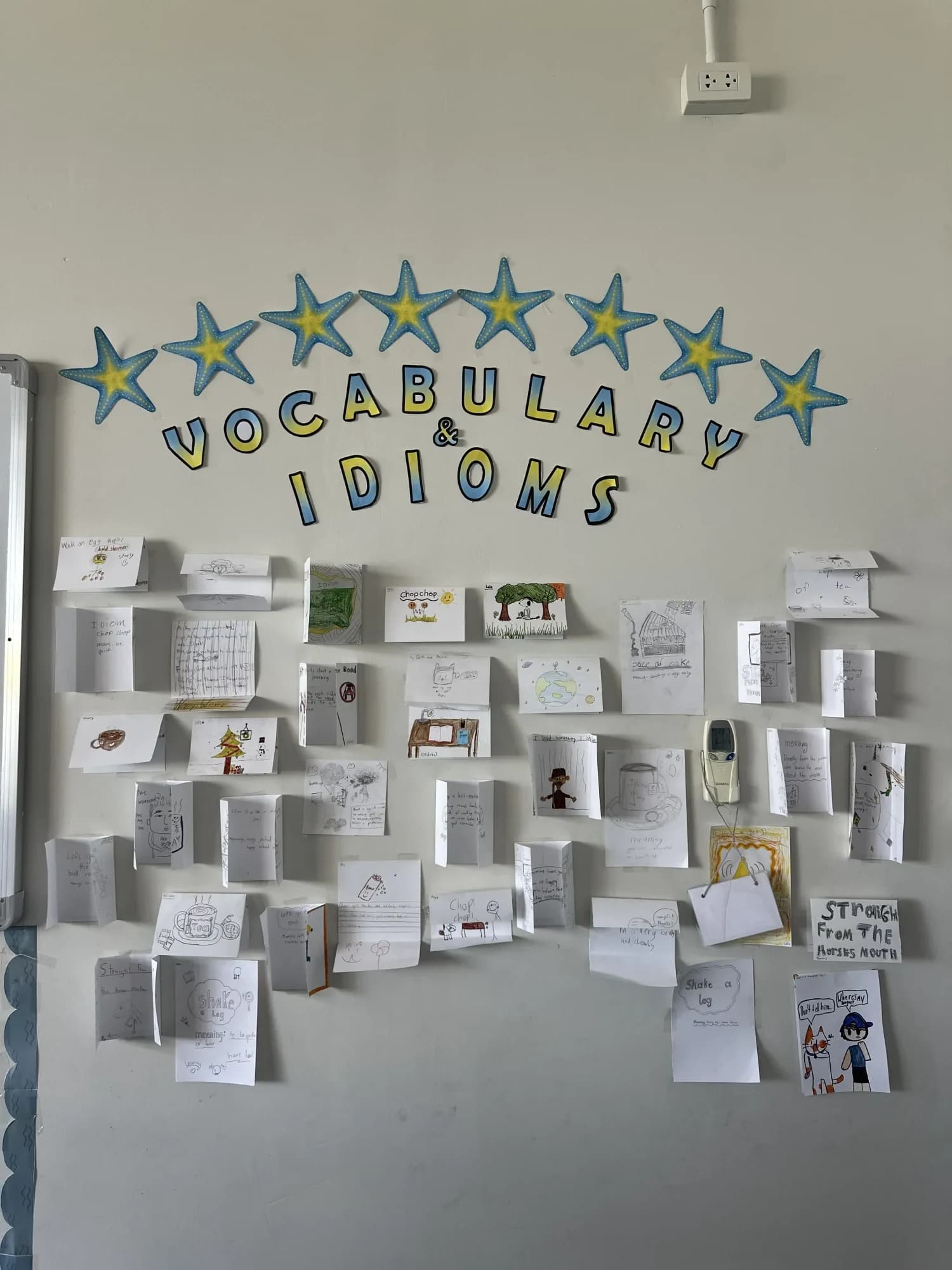 Classroom learning display